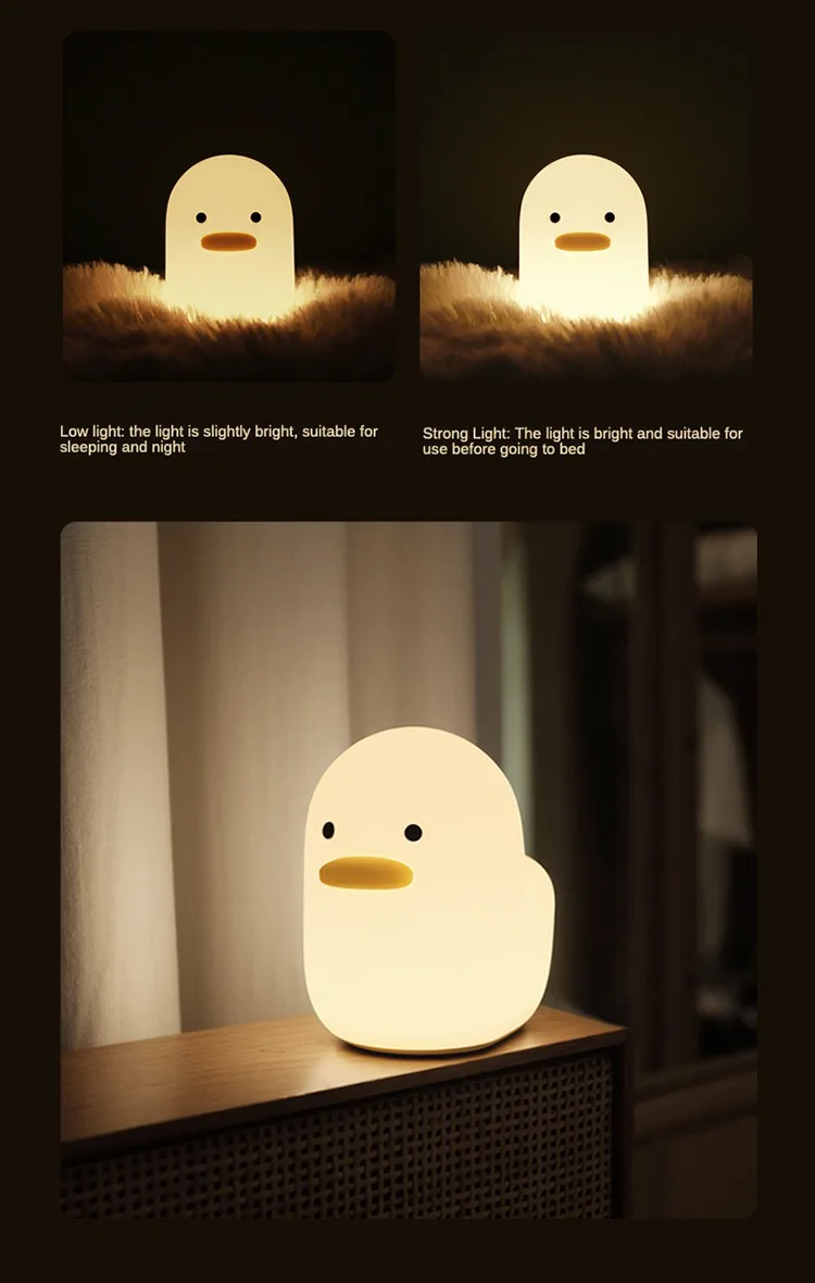 Touch-Sensitive Duck Lamp
