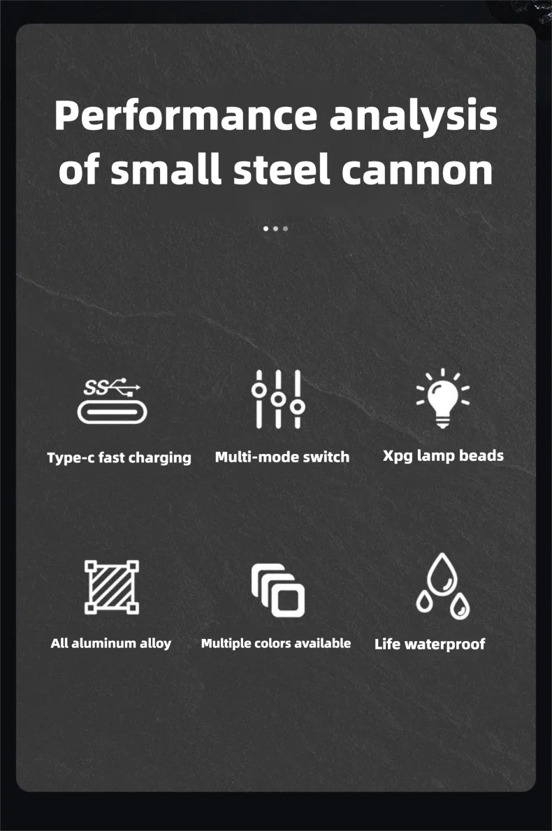 High lumen flashlight