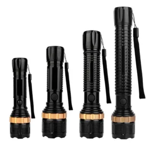 Factory’s best-selling high-quality 3 * AAA battery 1W LED zoom flashlight