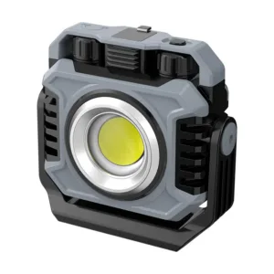 360° Adjustable Dual-LED Work Light, IP44 Waterproof, Magnetic Base,Red Light Strobe