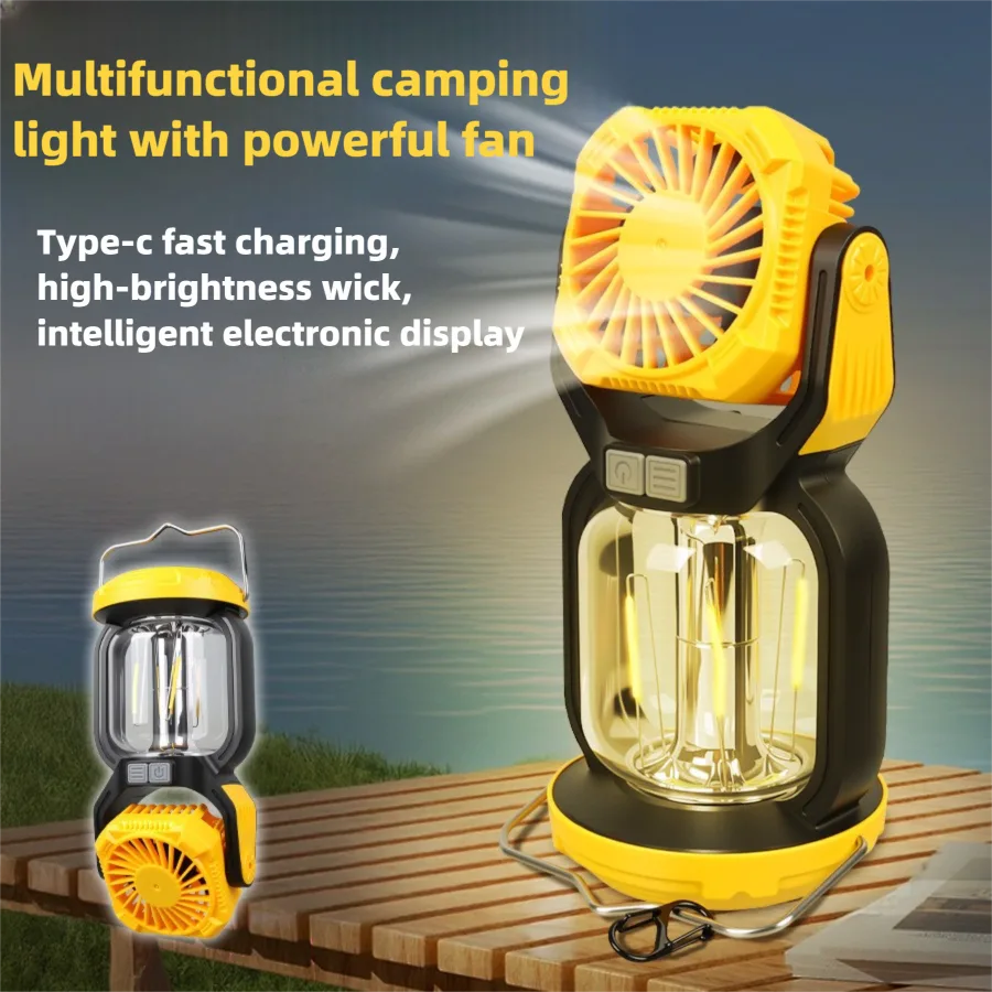 Portable LED Fan Light