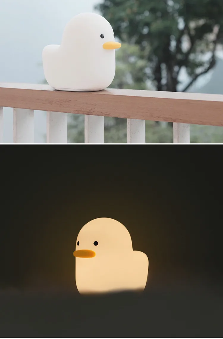 Touch-Sensitive Duck Lamp