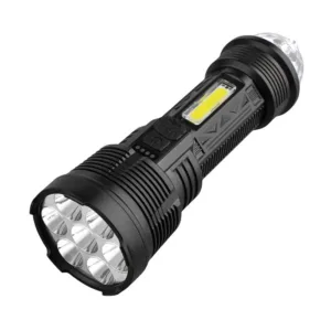 Rotating stage color LED lights flashlight camp emergency flashlight