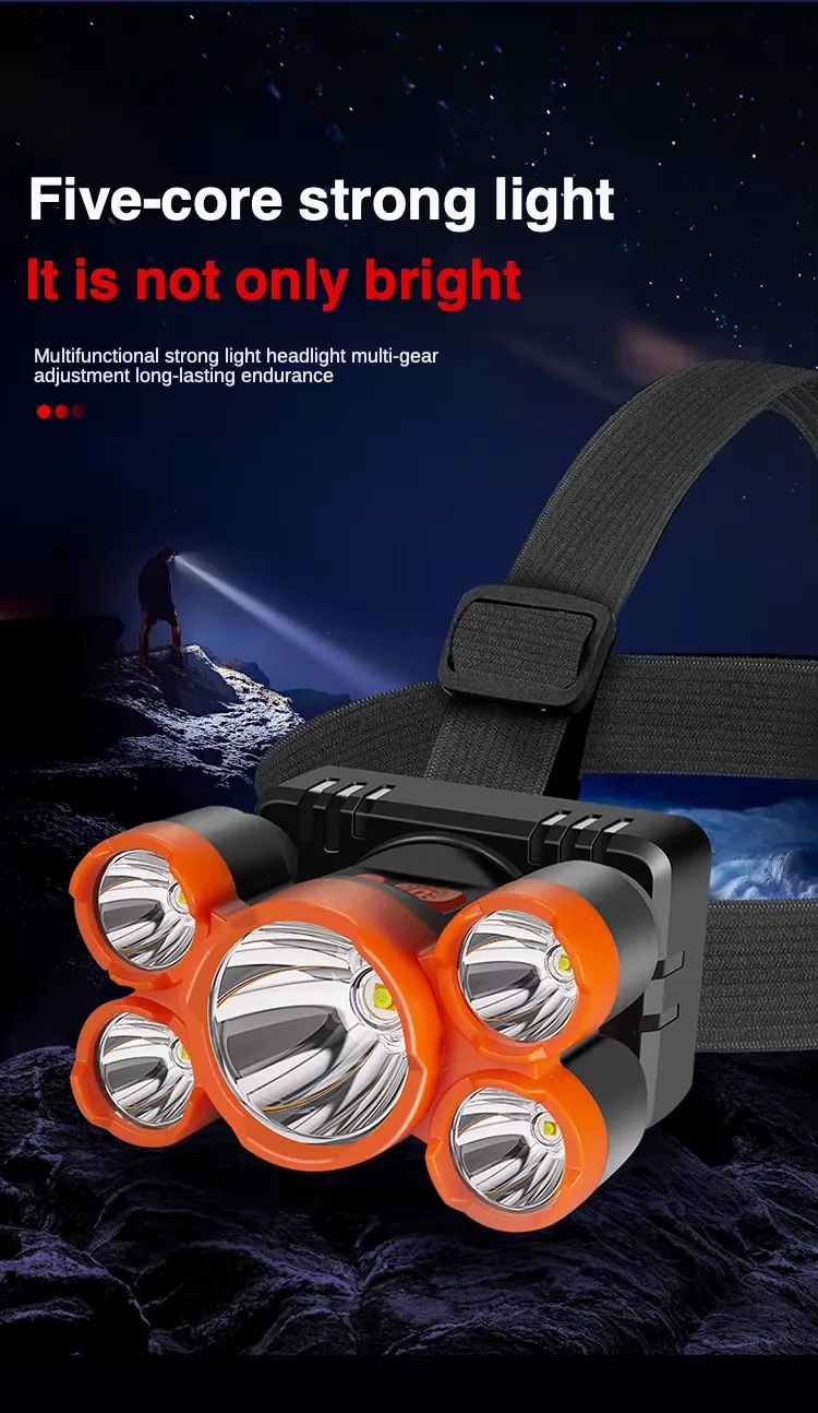 rechargeable LED headlamp