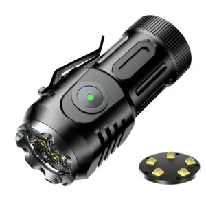 High Power 1700LM Rechargeable LED Flashlight 25W Tactical Torch