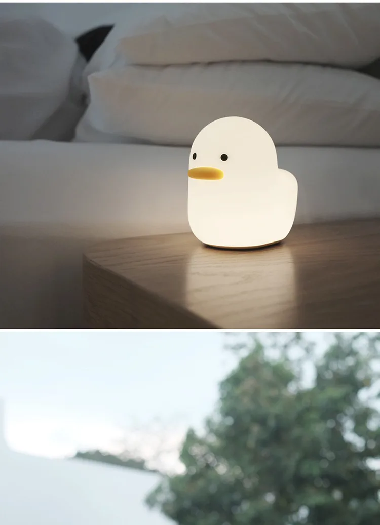 Touch-Sensitive Duck Lamp