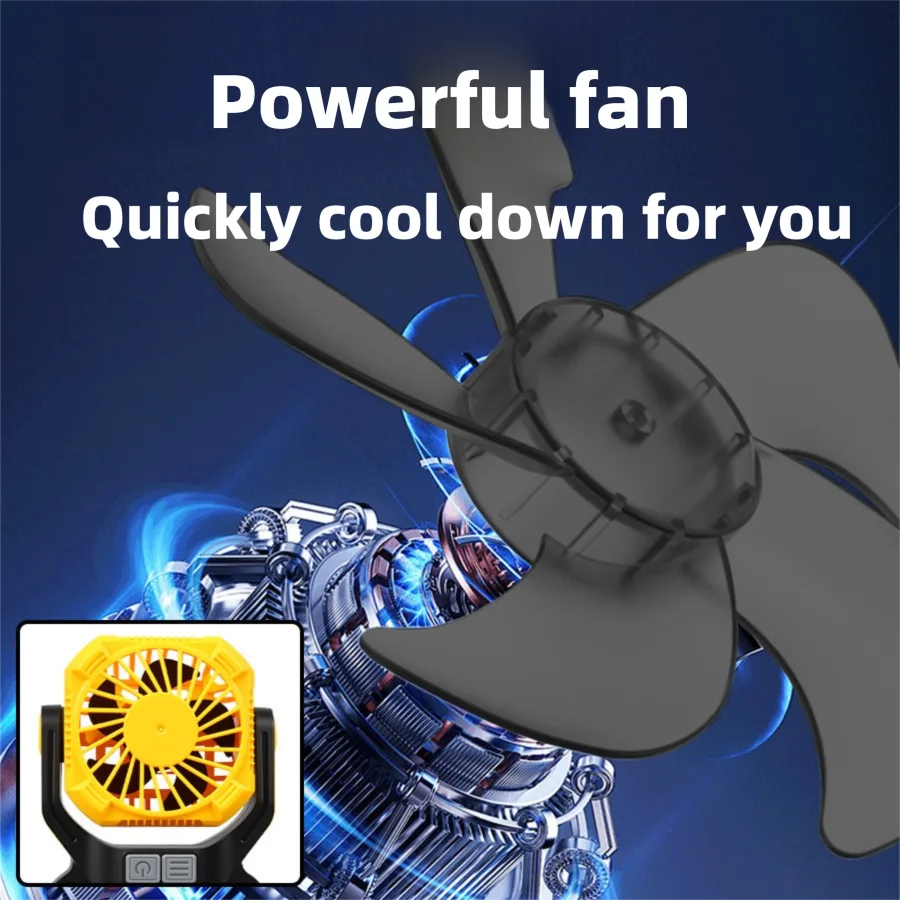 Portable LED Fan Light