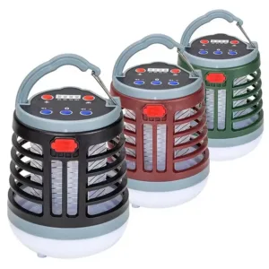 W882 USB-C Rechargeable Mosquito Killer: UV Light, Electric Shock, Battery Display