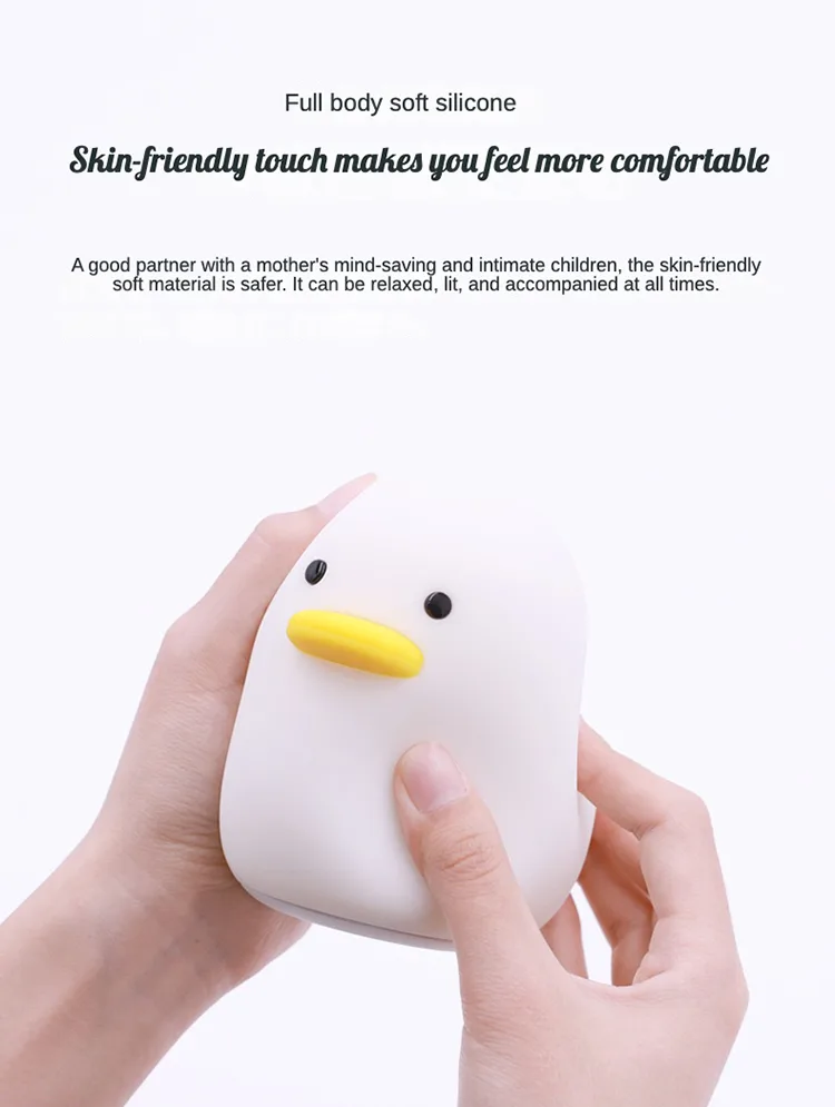 Touch-Sensitive Duck Lamp