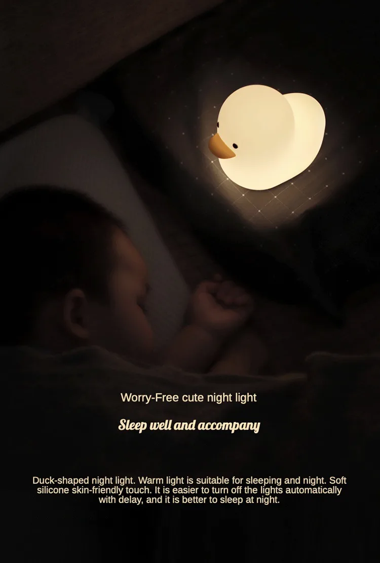 Touch-Sensitive Duck Lamp