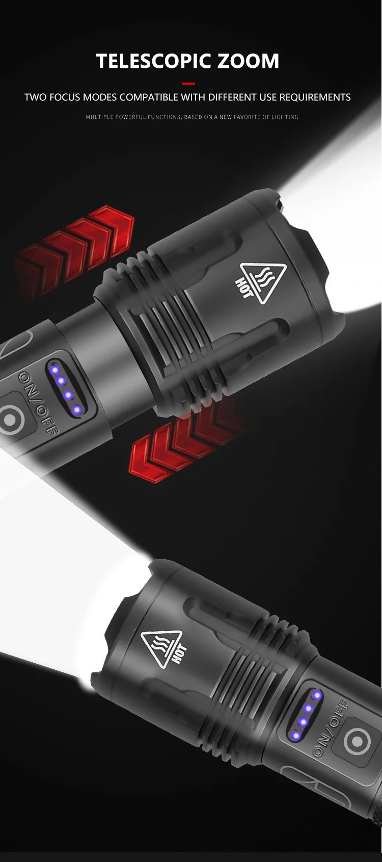 zoom flashlight
