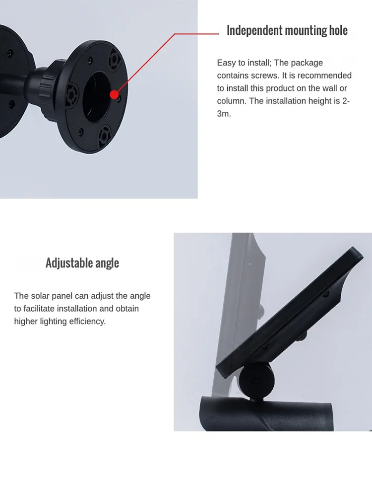 solar motion sensor light