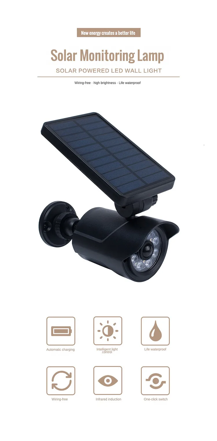 solar motion sensor light