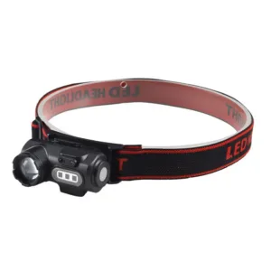 LL-6531 Series Rechargeable LED Headlamp with Red Light & Side Lamp Lightweight Outdoor Head Light
