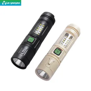 Multifunctional Mini Strong Light Rechargeable Flashlight – Seven Light Modes