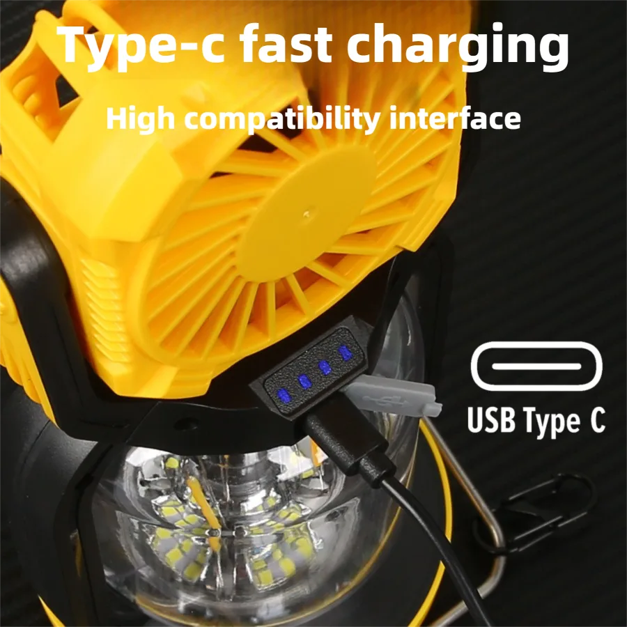 Portable LED Fan Light