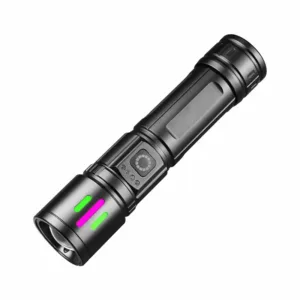 WS630 Rechargeable Zoom Portable Aluminum Alloy Electric Display Flashlight